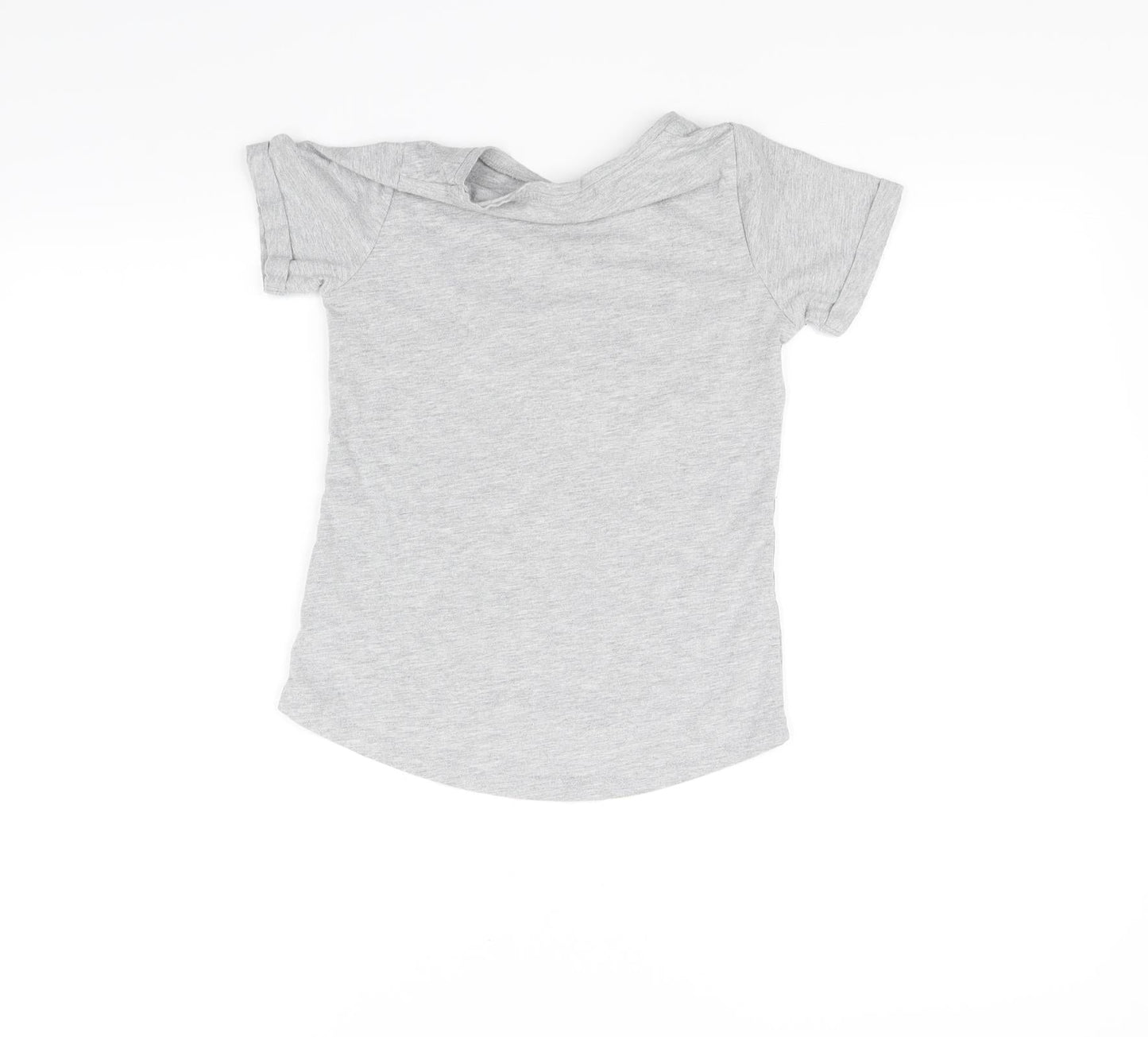 I Love Girlswear Girls Grey   Basic T-Shirt Size 8 Years