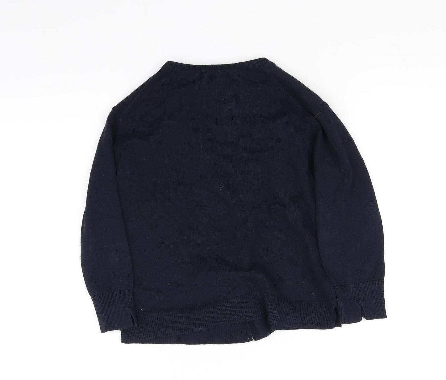 Zara Girls Blue   Cardigan Jumper Size 5 Years