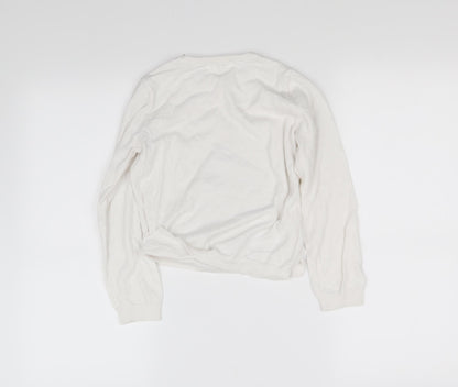 H&M Girls White   Basic T-Shirt