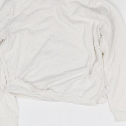 H&M Girls White   Basic T-Shirt