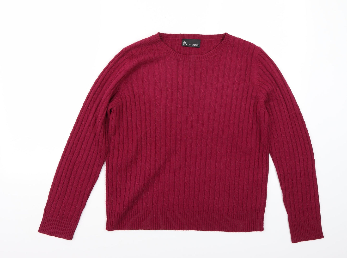 BHS Womens Purple   Pullover Jumper Size 12