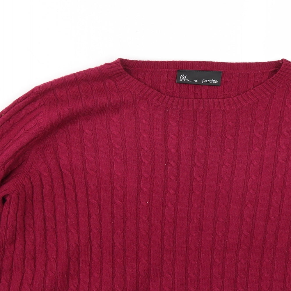 BHS Womens Purple   Pullover Jumper Size 12