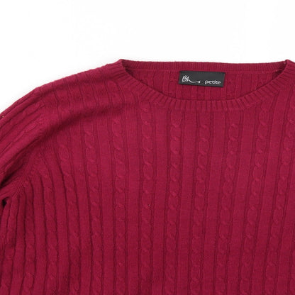 BHS Womens Purple   Pullover Jumper Size 12
