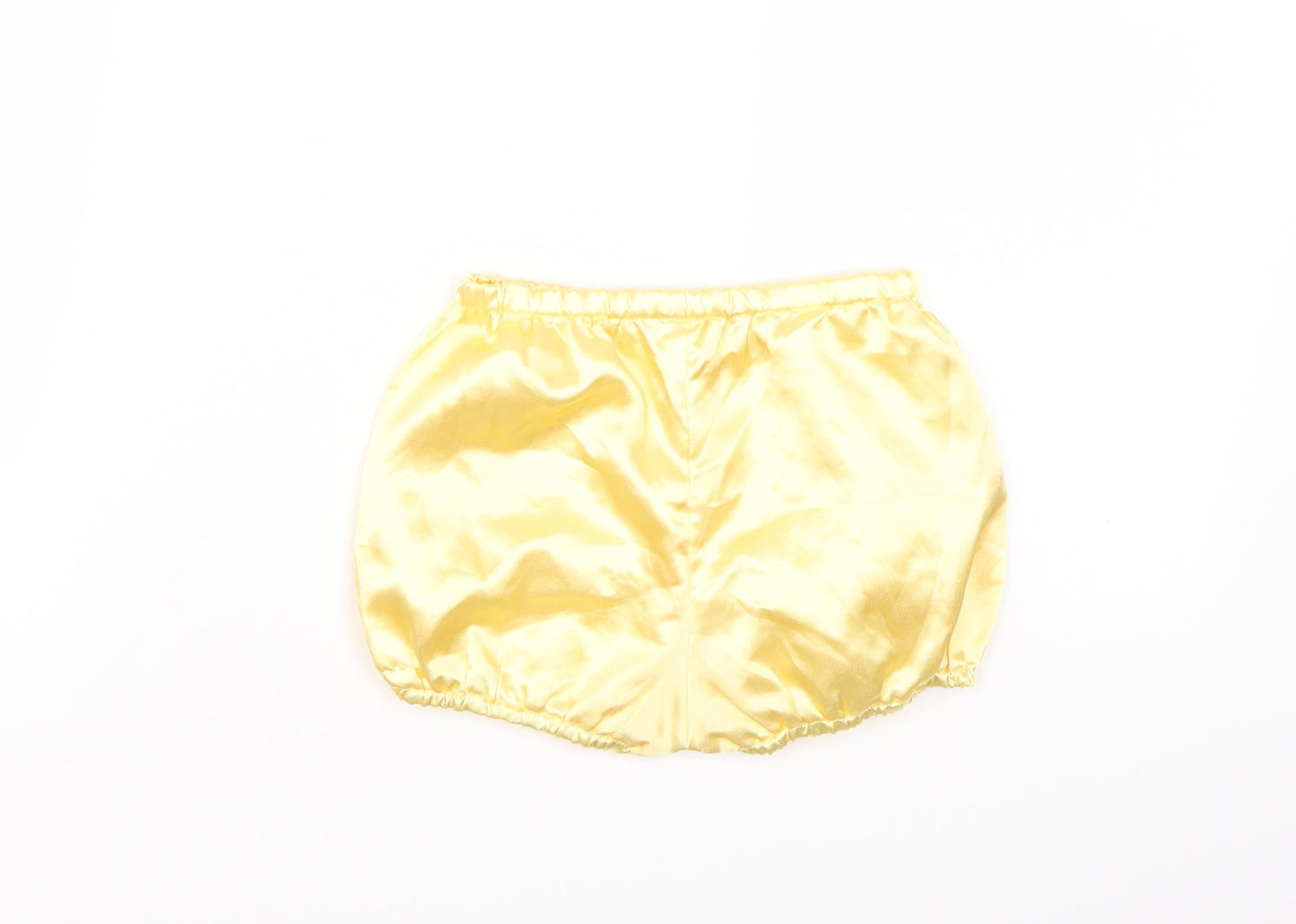 Preworn Boys Yellow   Cropped Trousers Size 12-18 Months