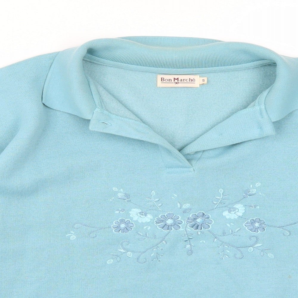 Bonmarché Womens Blue   Pullover Jumper Size S