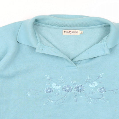 Bonmarché Womens Blue   Pullover Jumper Size S
