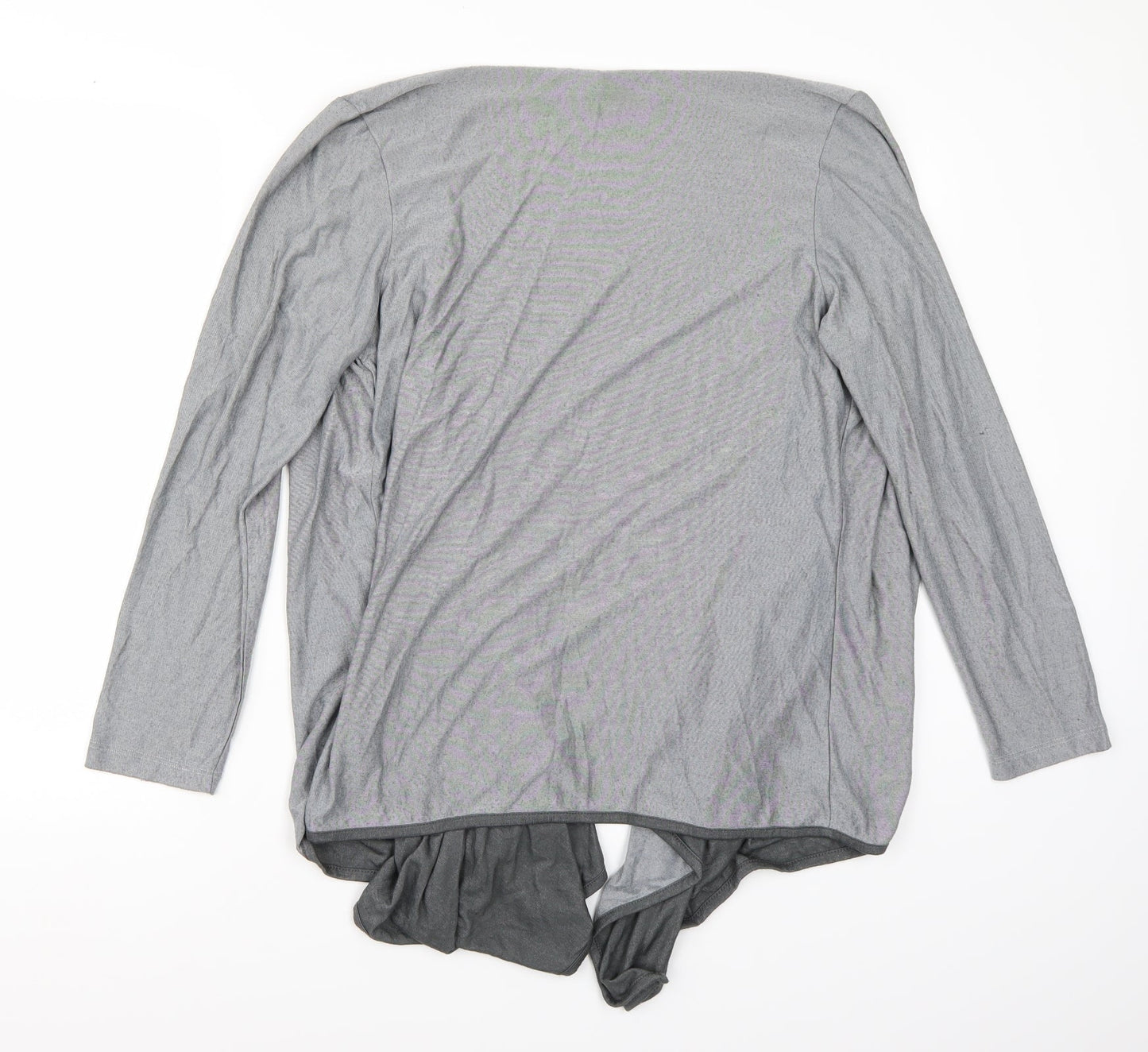 Marks and Spencer Womens Grey   Cardigan Jumper Size 16