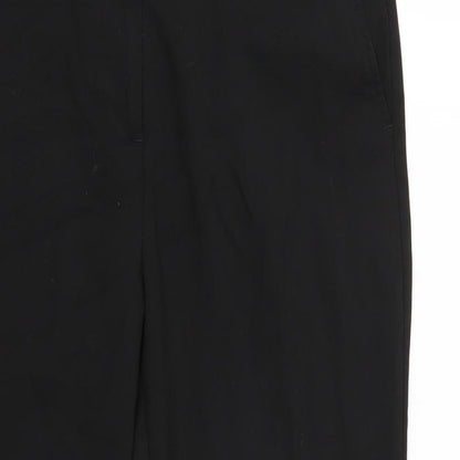 Womens UK Size 10 NEXT Regular Fit  Black Trousers
