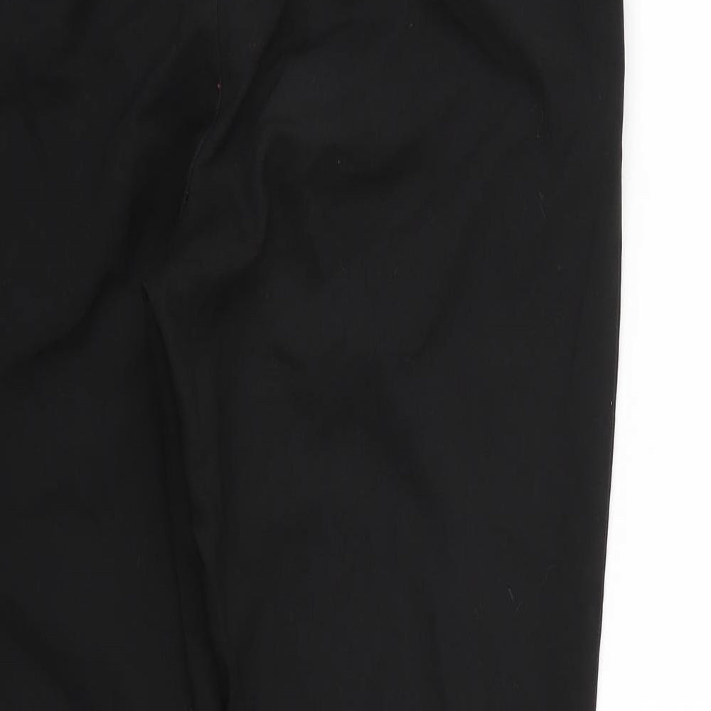 Womens UK Size 10 NEXT Regular Fit  Black Trousers