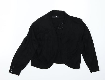 Wallis  Womens Black   Cardigan Jumper Size M