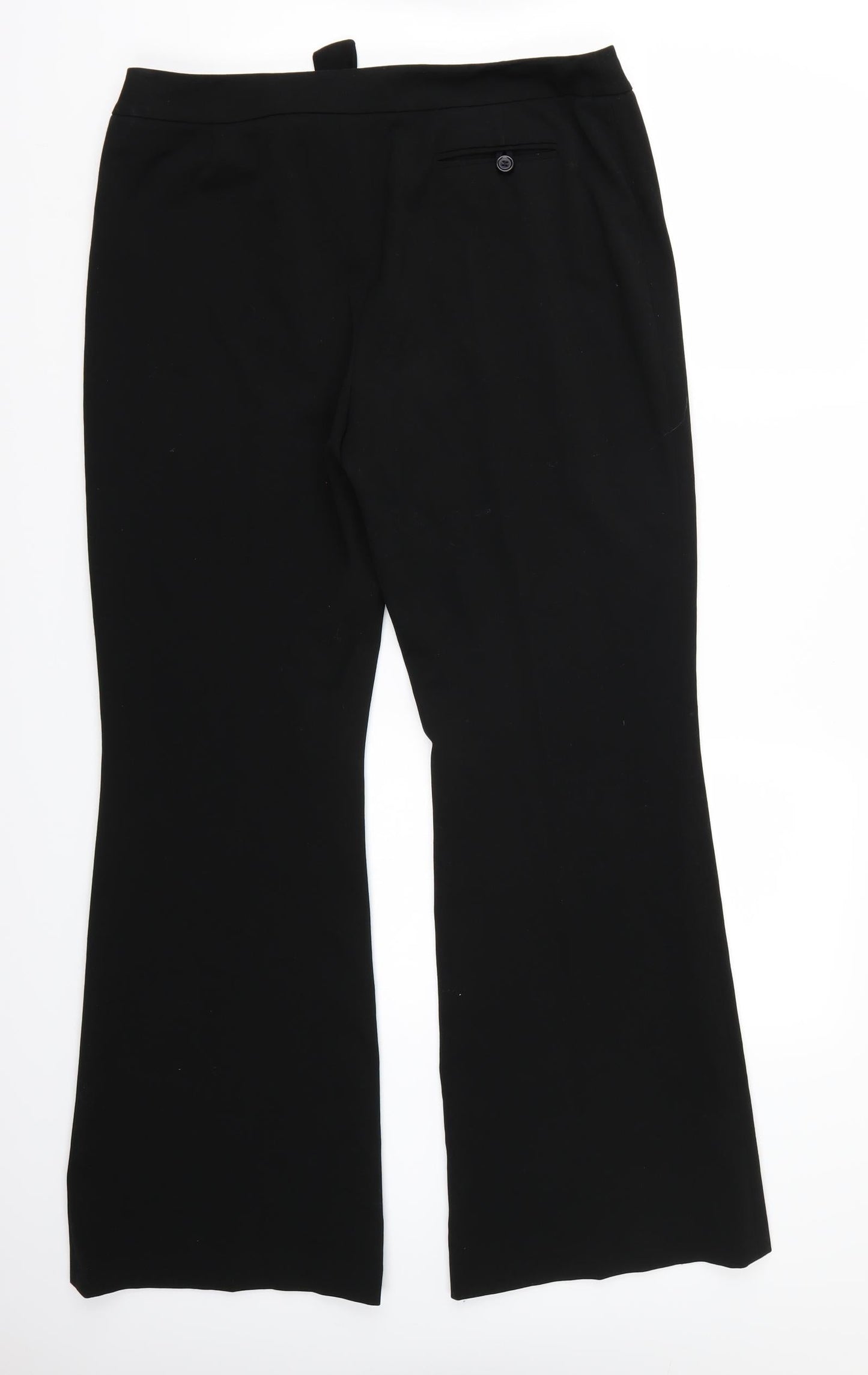 Denenhams Womens Black   Trousers  Size 14 L29 in