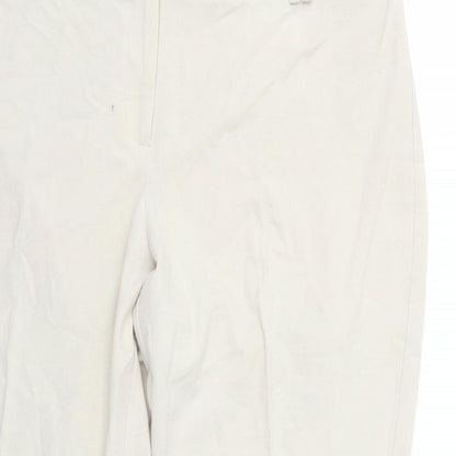 Marks and Spencer Womens Beige   Trousers  Size 18 L26 in