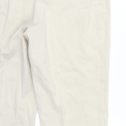 Marks and Spencer Womens Beige   Trousers  Size 18 L26 in