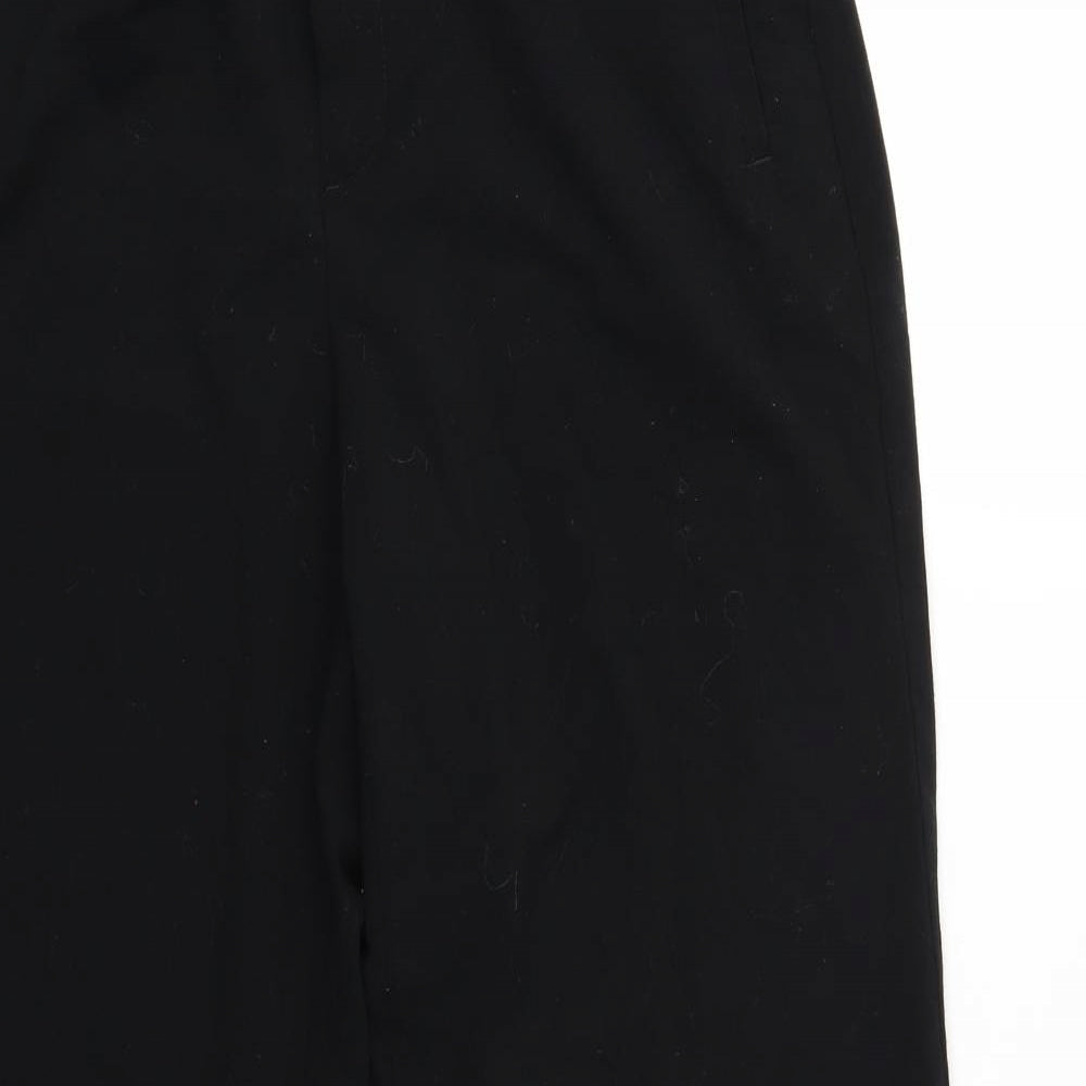 Womens UK Size 14 Marks and Spencer Regular Fit  Black Trousers