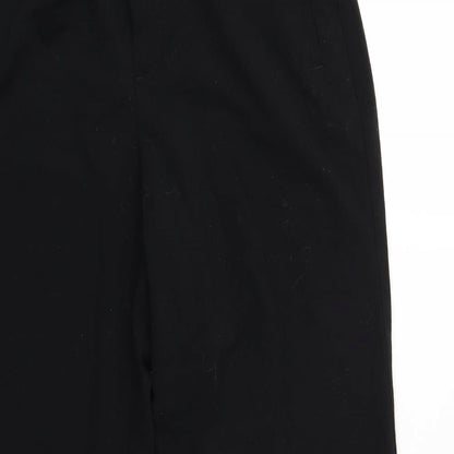 Womens UK Size 14 Marks and Spencer Regular Fit  Black Trousers