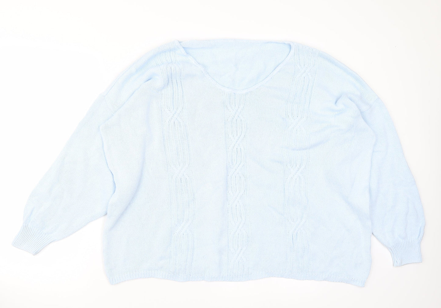 Preworn Womens Blue   Pullover Jumper Size 18
