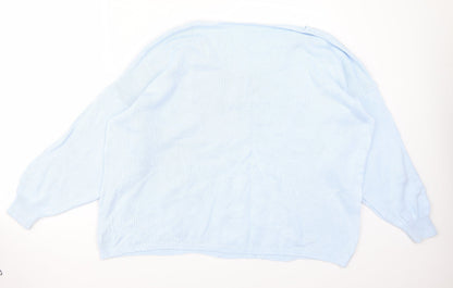 Preworn Womens Blue   Pullover Jumper Size 18