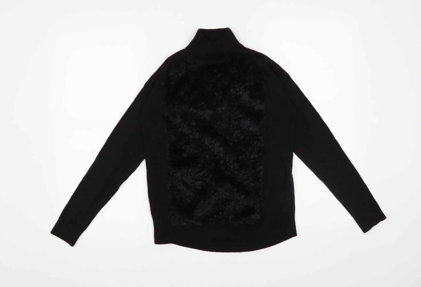 H&M Womens Black   Pullover Jumper Size 4