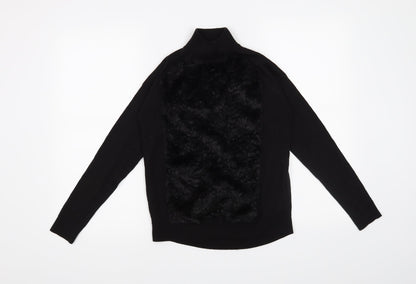 H&M Womens Black   Pullover Jumper Size 4