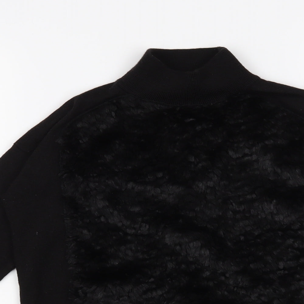 H&M Womens Black   Pullover Jumper Size 4