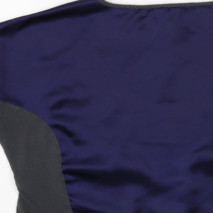 Womens UK Size S Silence + Noise Blue Basic Blouse