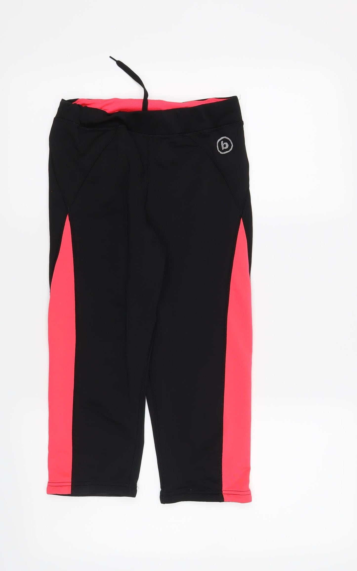 Benger Womens Black   Capri Leggings Size S L18 in