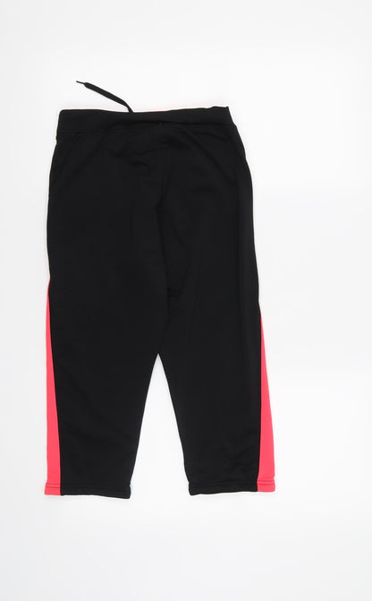 Benger Womens Black   Capri Leggings Size S L18 in