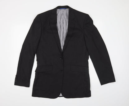 Mens UK Size 38 Burton Regular Grey Suit Jacket