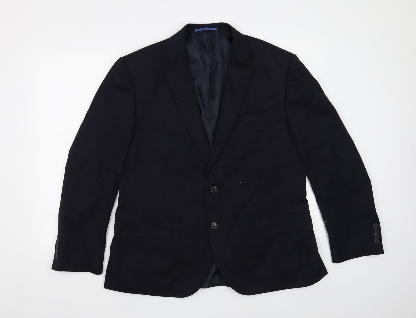 Mens UK Size 42 Marks and Spencer Regular Blue Suit Jacket