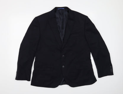 Mens UK Size 42 Marks and Spencer Regular Blue Suit Jacket