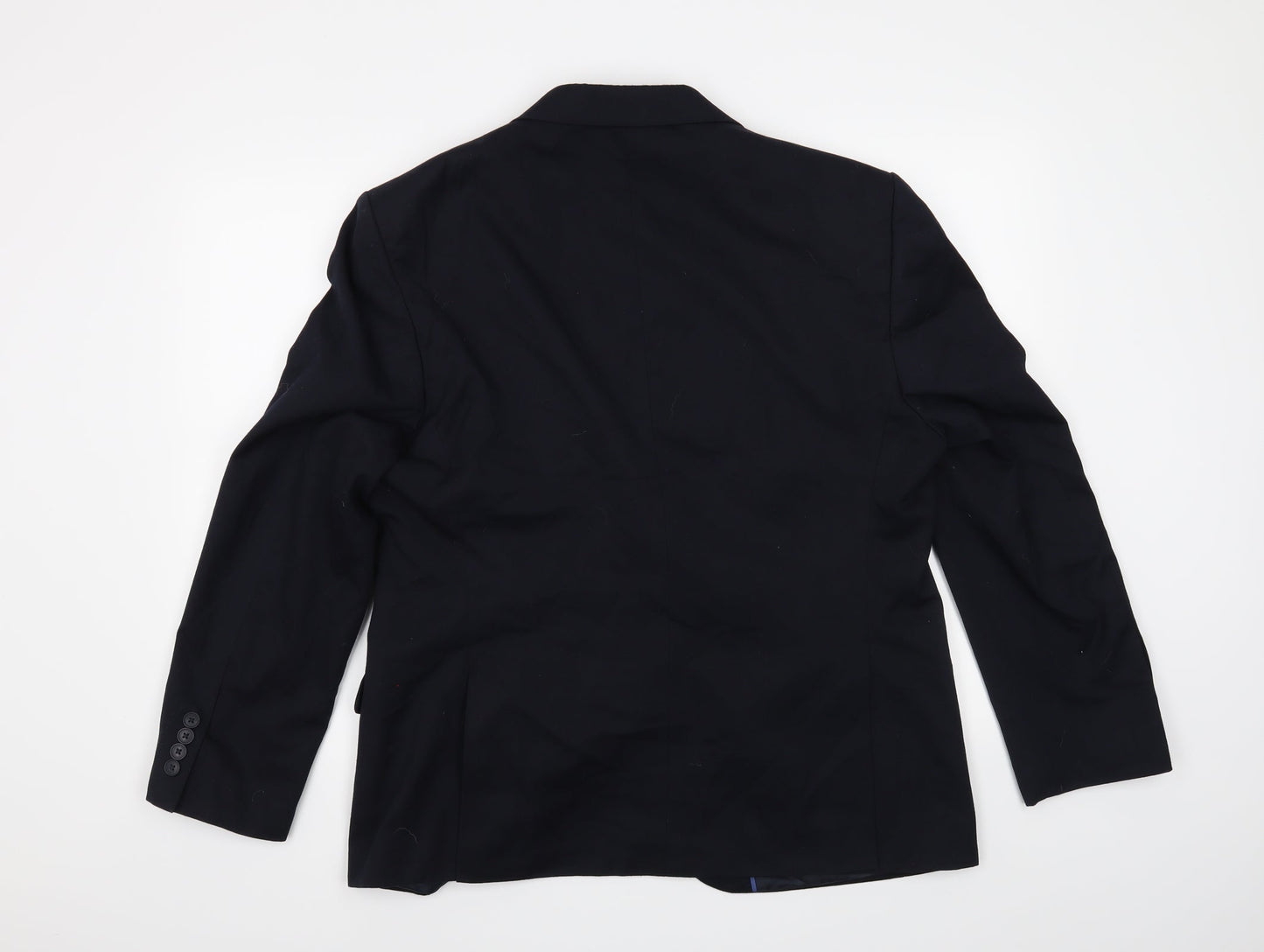 Mens UK Size 42 Marks and Spencer Regular Blue Suit Jacket