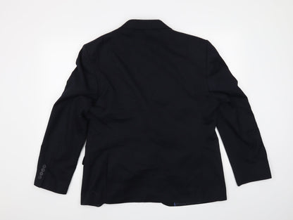 Mens UK Size 42 Marks and Spencer Regular Blue Suit Jacket
