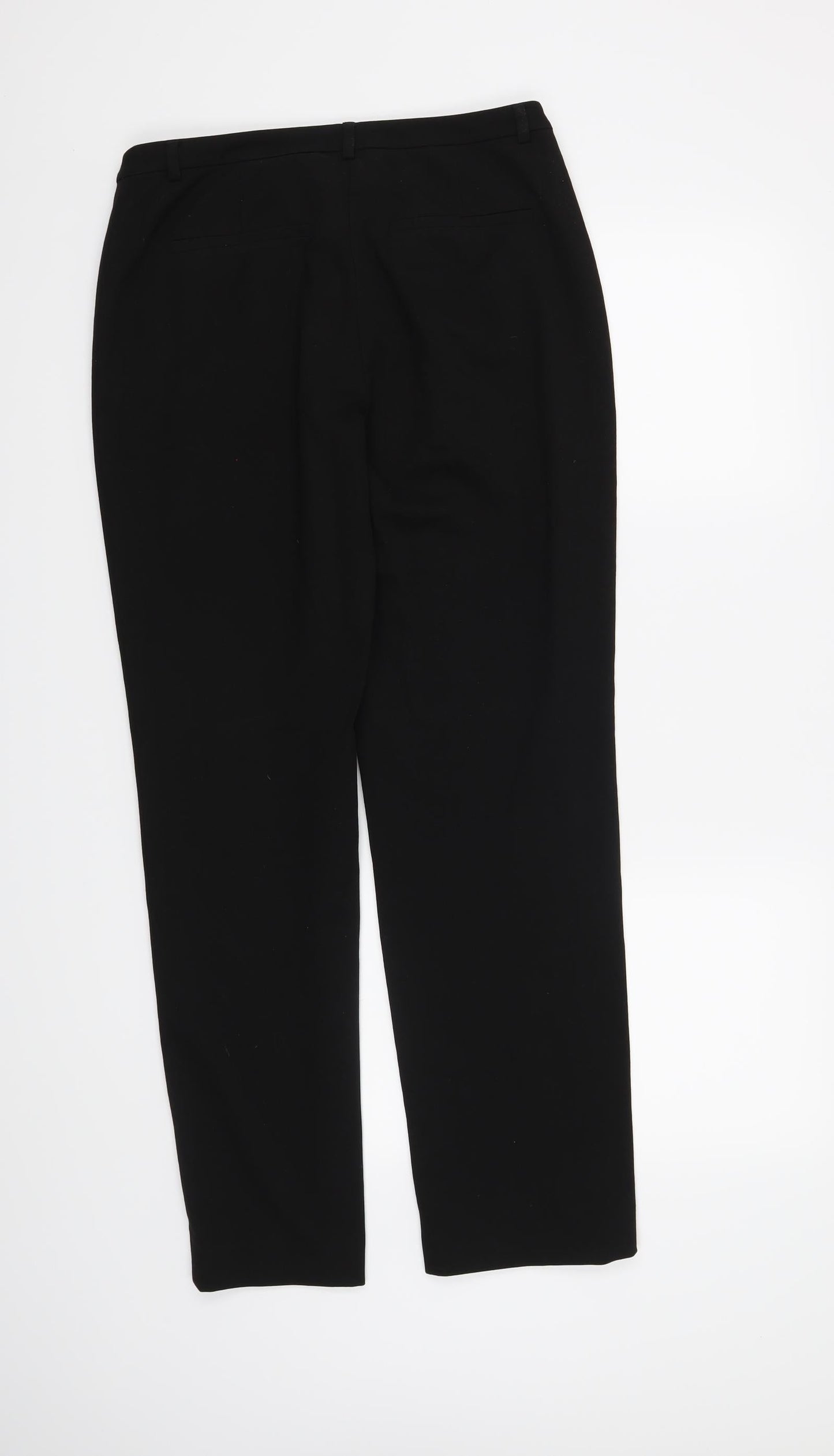 TU Womens Black   Trousers  Size 10 L30 in