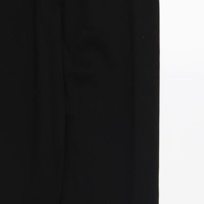 TU Womens Black   Trousers  Size 10 L30 in