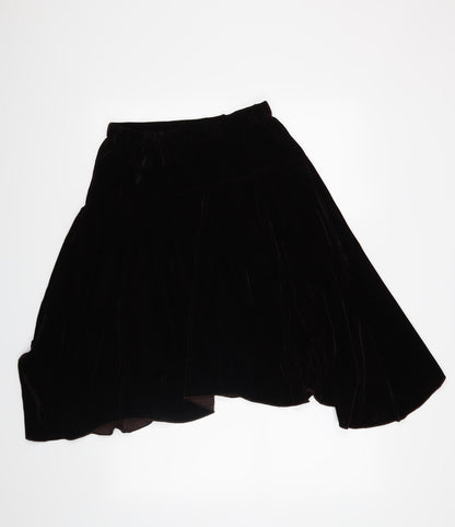 CKM Womens Brown   A-Line Skirt Size S
