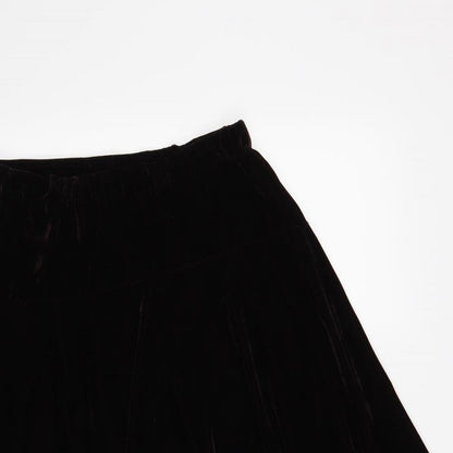 CKM Womens Brown   A-Line Skirt Size S