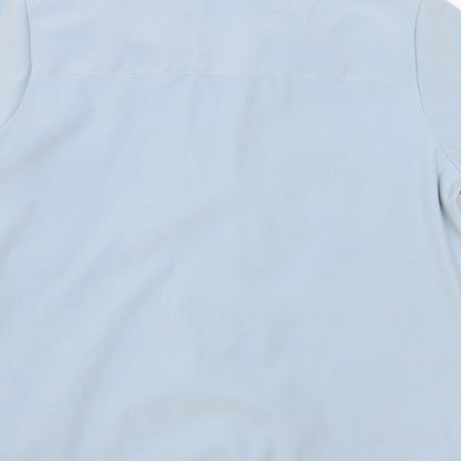 Womens UK Size 12 Compliments Blue Basic Blouse
