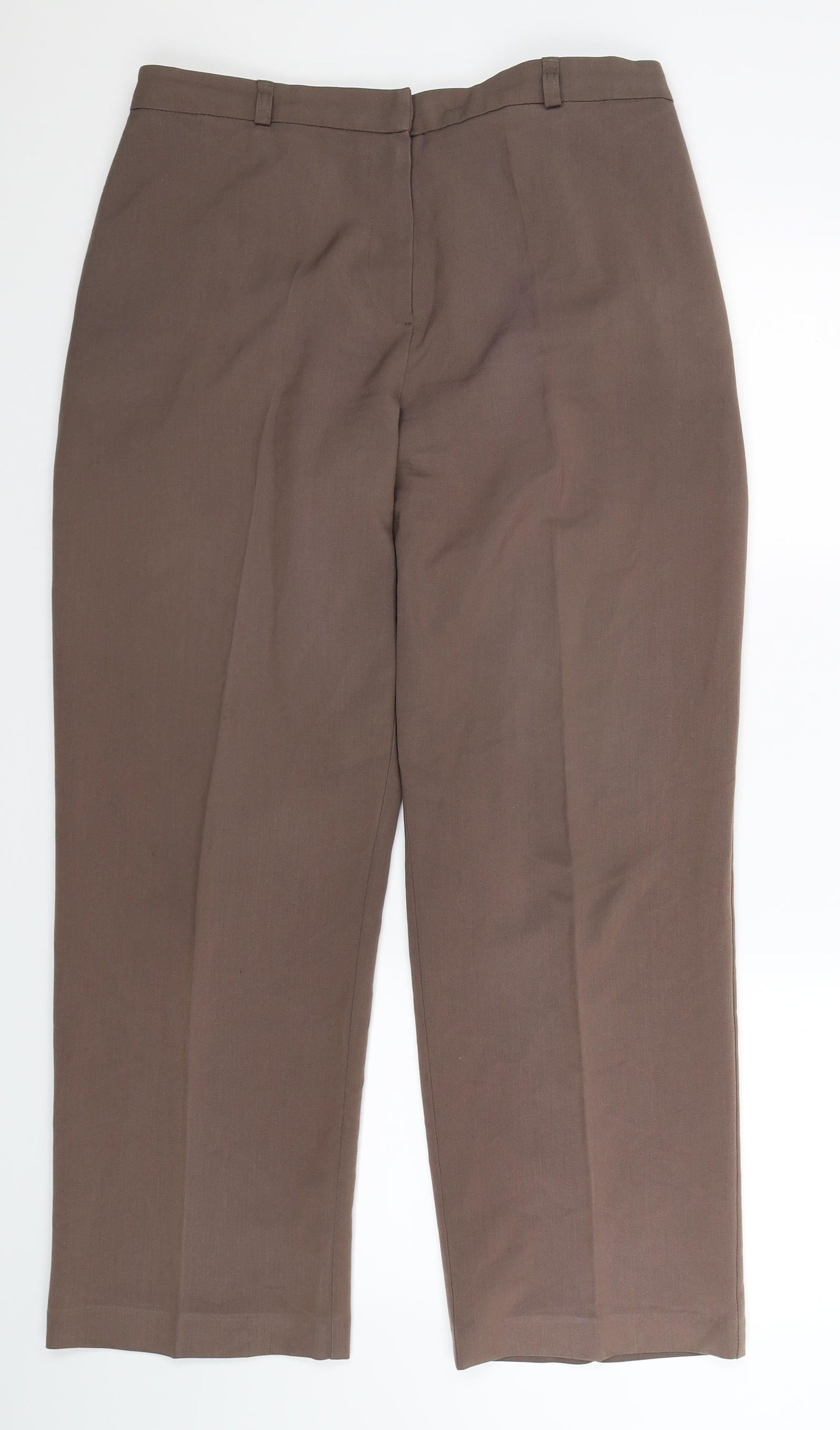 Womens UK Size 16 Essential Collection Regular Fit  Grey Trousers