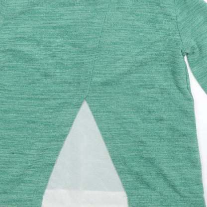 F&F Girls Green   Pullover Jumper Size 9-10 Years