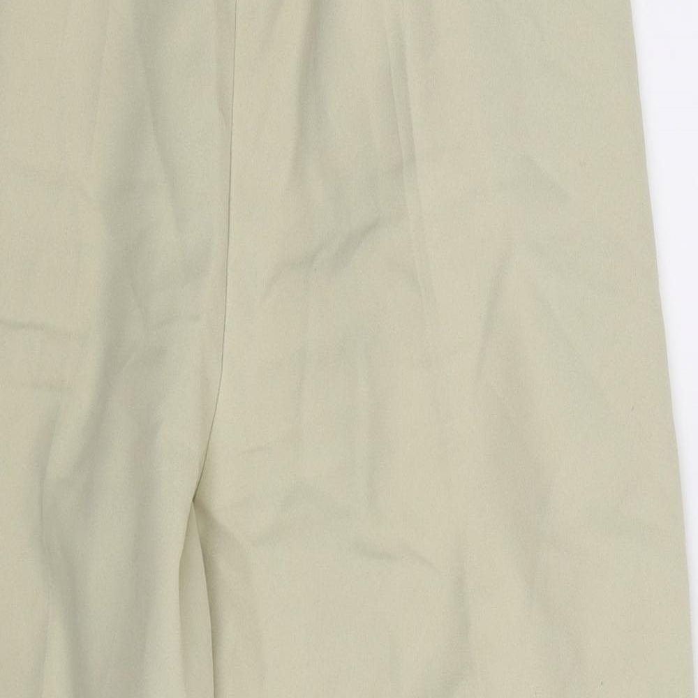 Womens UK Size 20 Preworn Regular Fit  Beige Trousers