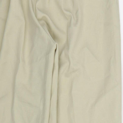Womens UK Size 20 Preworn Regular Fit  Beige Trousers