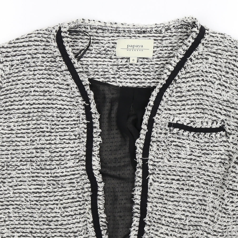 Womens UK Size 8 Papaya Grey Jacket