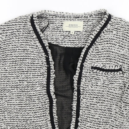 Womens UK Size 8 Papaya Grey Jacket