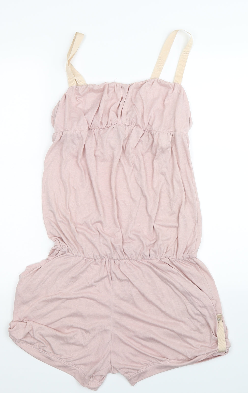 United Colors of Benetton Womens Pink   Playsuit One-Piece Size S