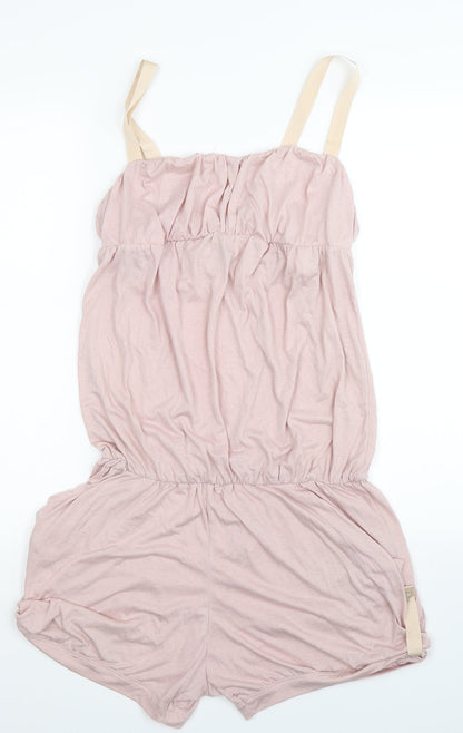 United Colors of Benetton Womens Pink   Playsuit One-Piece Size S