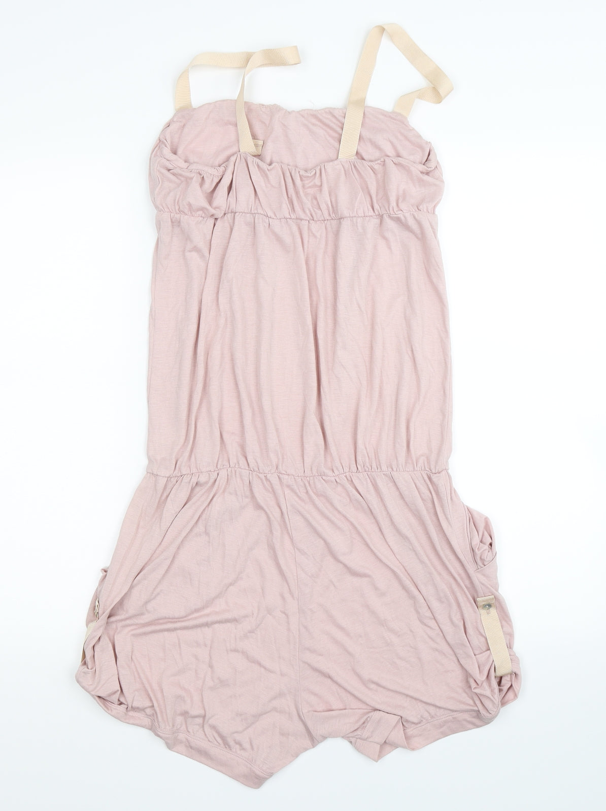 United Colors of Benetton Womens Pink   Playsuit One-Piece Size S