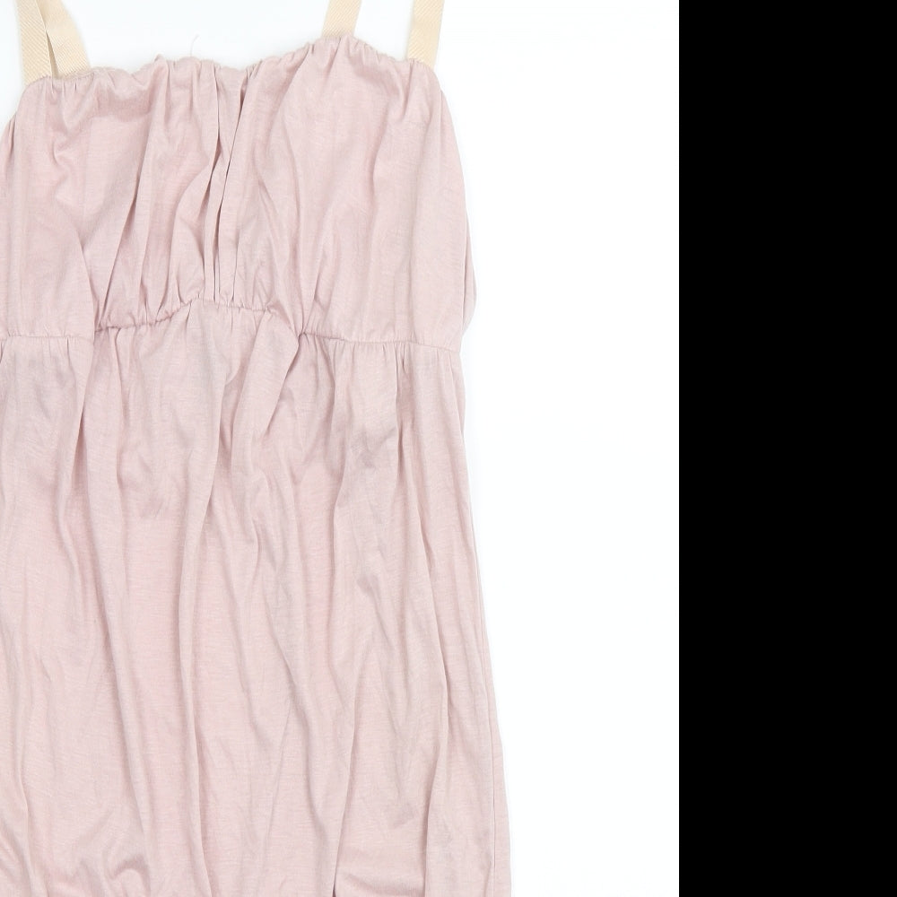 United Colors of Benetton Womens Pink   Playsuit One-Piece Size S