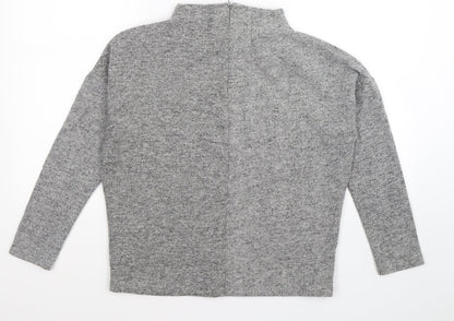 RESERVED Womens Grey  Knit Pullover Jumper Size S