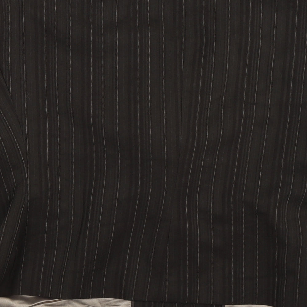 Debenhams Womens Brown Striped  Jacket Suit Jacket Size 16