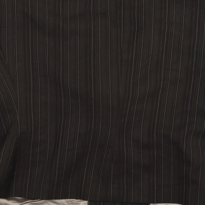 Debenhams Womens Brown Striped  Jacket Suit Jacket Size 16